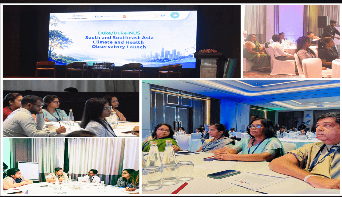 SLOHUN Members at the Duke/Duke-NUS South & Southeast Asia Climate & Health Observatory Launch